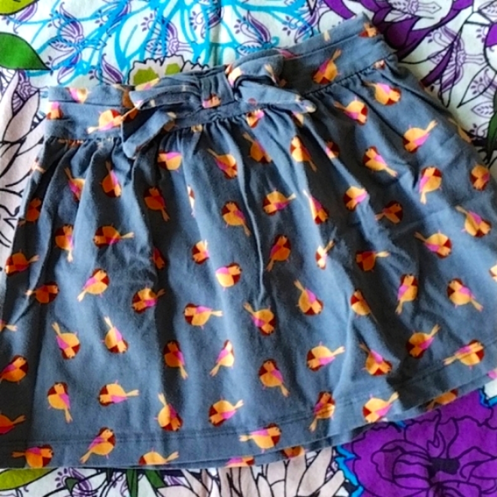 Hanna Andersson Toddler Bird Skirt